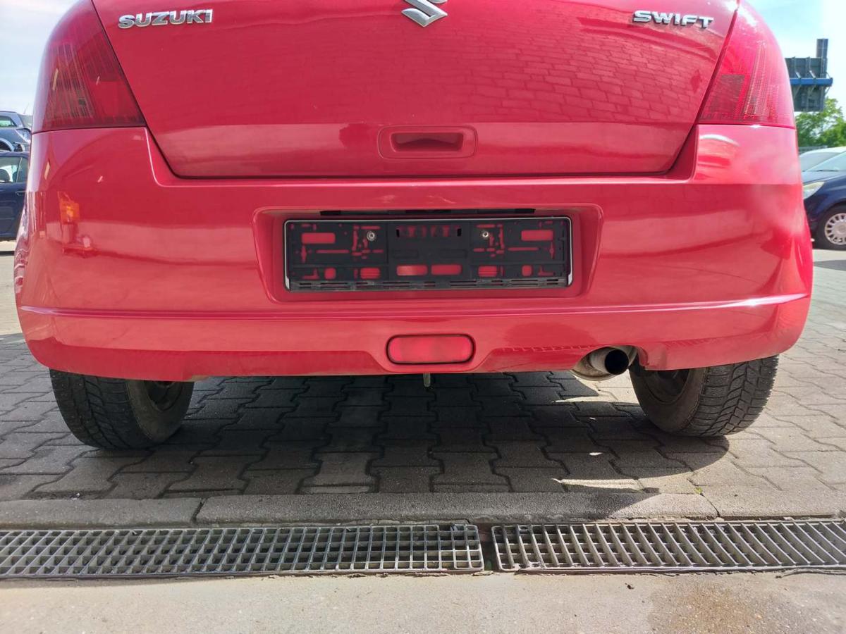 Suzuki 4 EZ MZ original Stoßstange Stossfänger hinten Rot Bj.2007